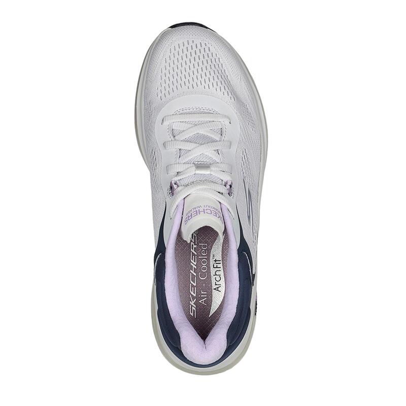 Zapatillas Deportivas Caminar Mujer Skechers 124946_LAV Lilas con Cordones