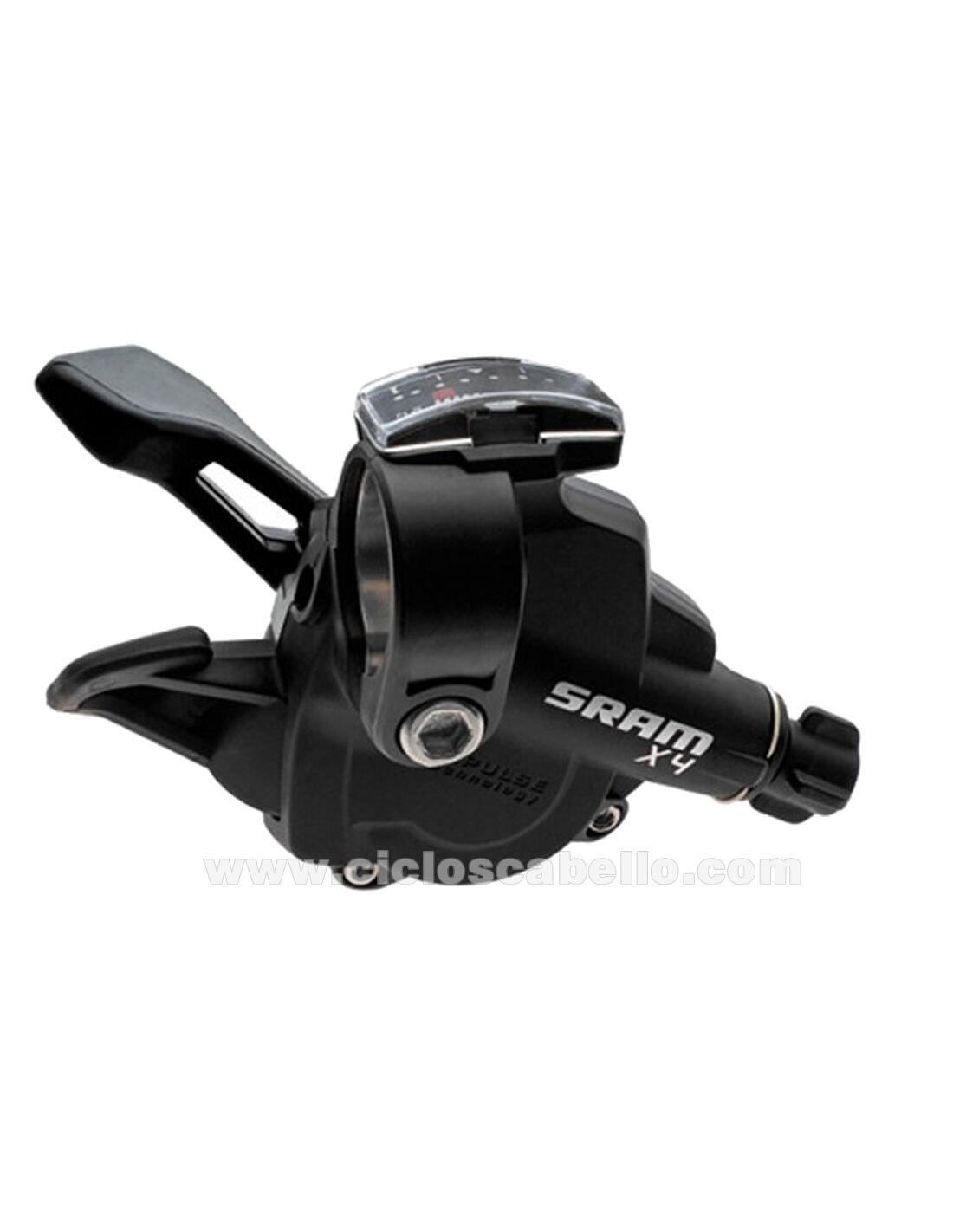 SRAM X4 MTB Trigger Shifter 3 Speed Front Left + Inner Cable 2/3