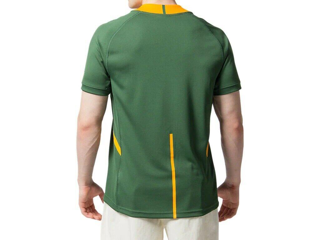 Asics Springboks South Africa World Cup Home Rugby Shirt Mens 2/7