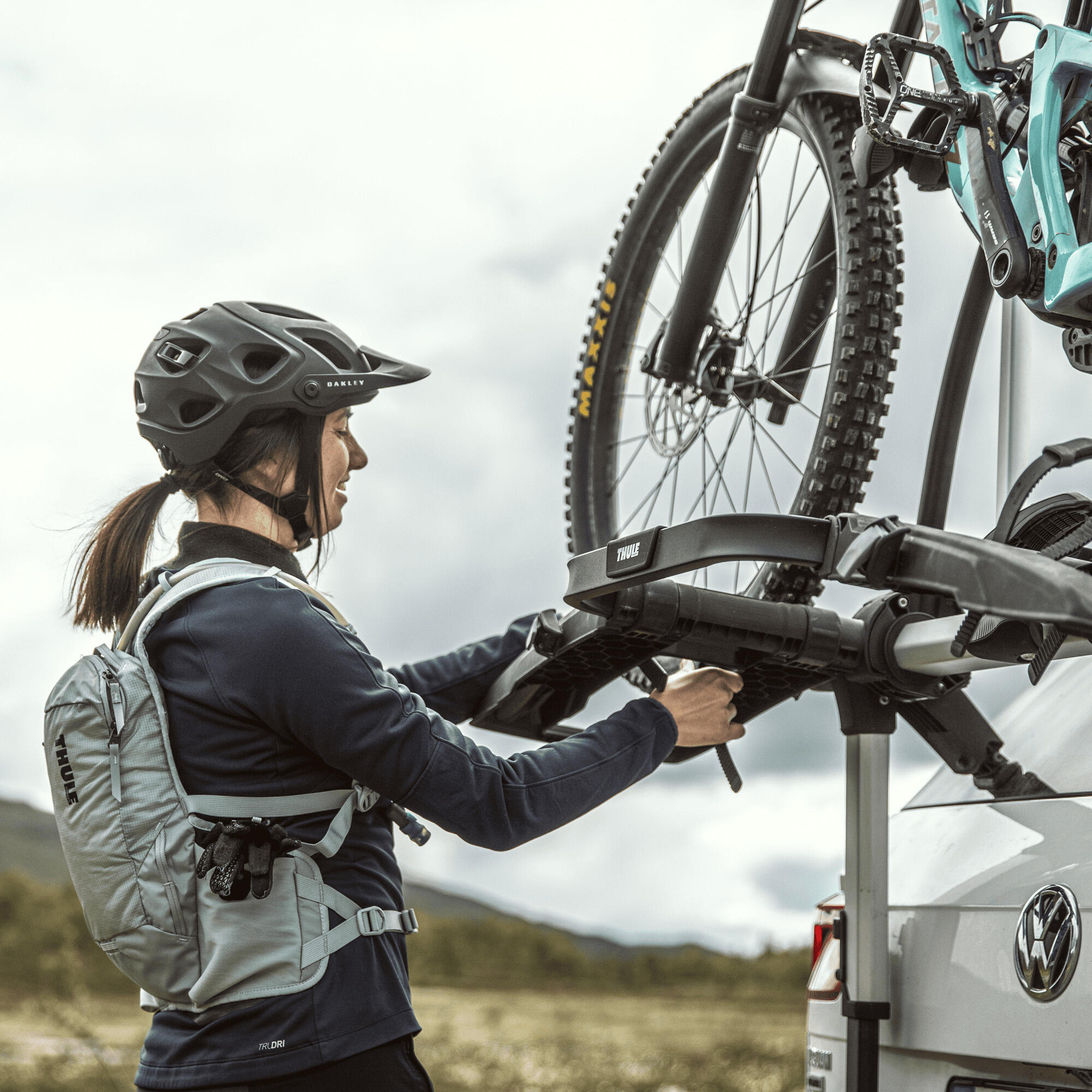 Fietsendrager voor op de kofferbak Thule OutWay Platform 5/7