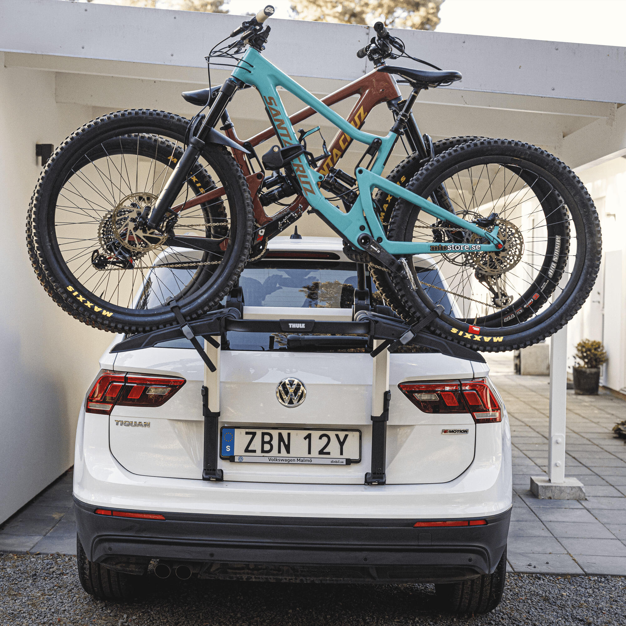 Fietsendrager voor op de kofferbak Thule OutWay Platform 7/8