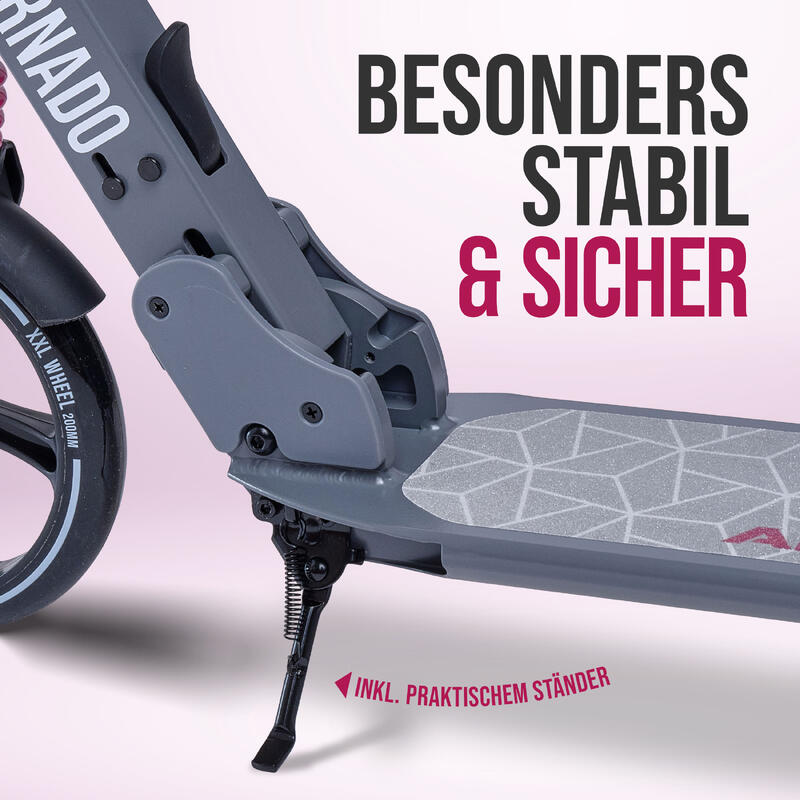 High End Scooter Erwachsene - Tornado 2.0 - City Roller