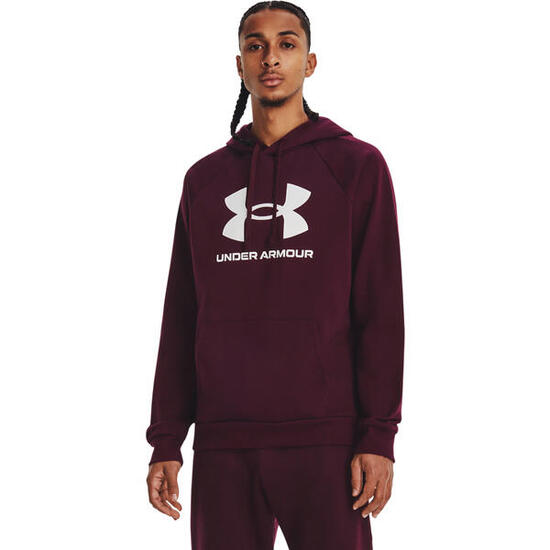 Haube Under Armour Rival Fleece Hoodie, Lila, Herren