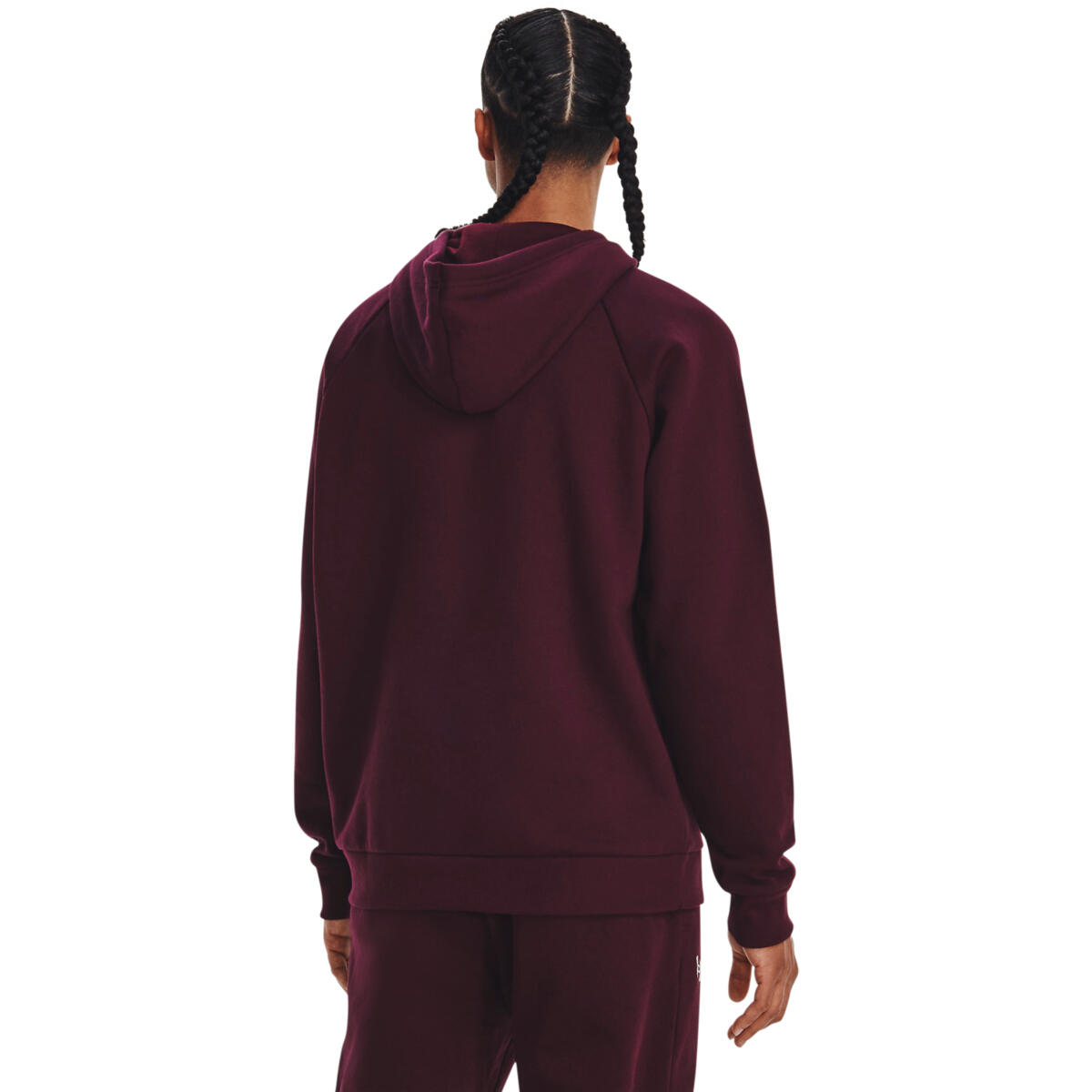 Kap Under Armour Rival Fleece Hoodie, Paars, Mannen 2/4