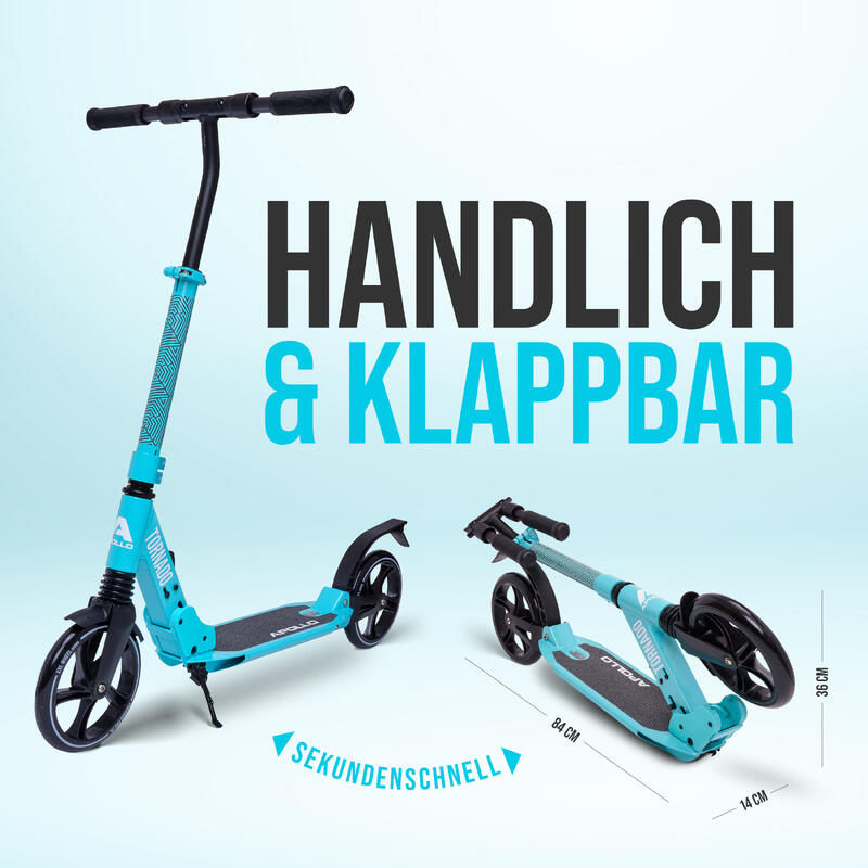 High End Scooter Erwachsene - Tornado 2.0 - City Roller