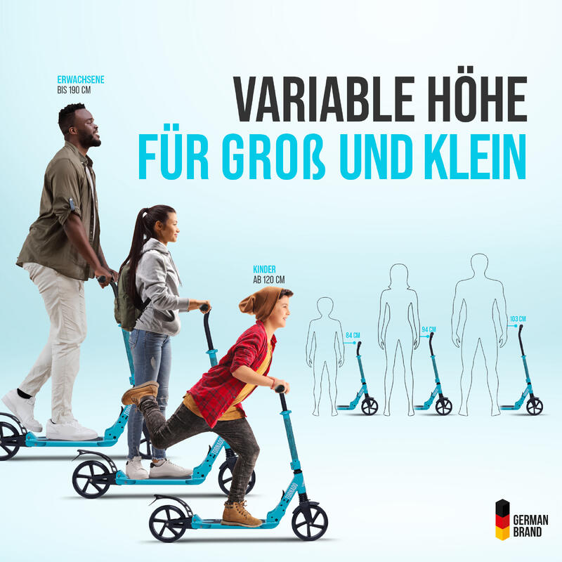 High End Scooter Erwachsene - Tornado 2.0 - City Roller