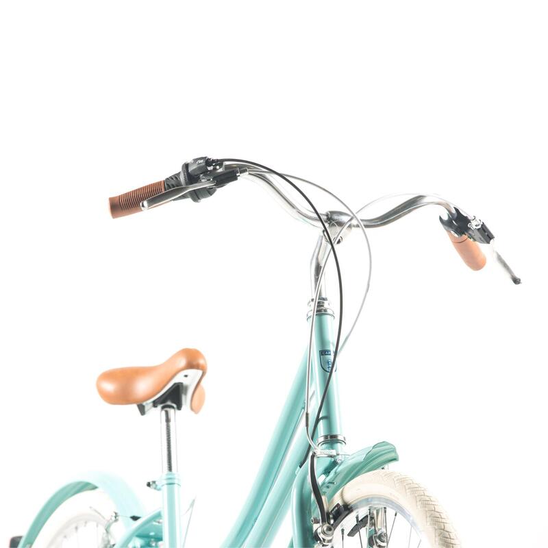 Bicicleta Retro d cidade Capri Carolina 24"  Aquamarine 6V