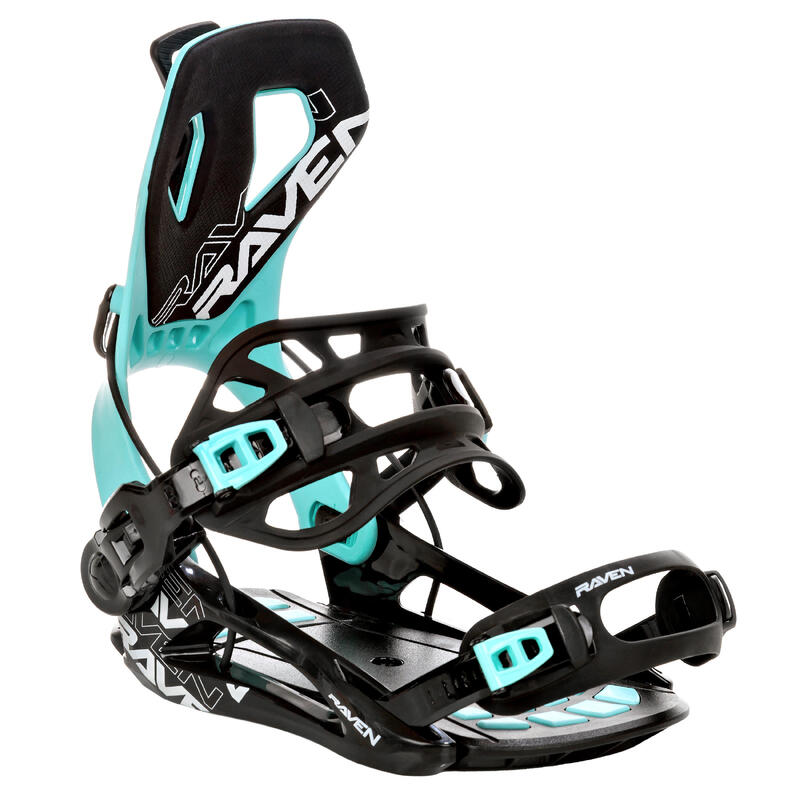 Fijaciones Snowboard Fastec FT360 Menta/Negro