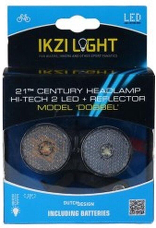Lampa Przednia Dobbel Na Akumulator W Kolorze Czarnym