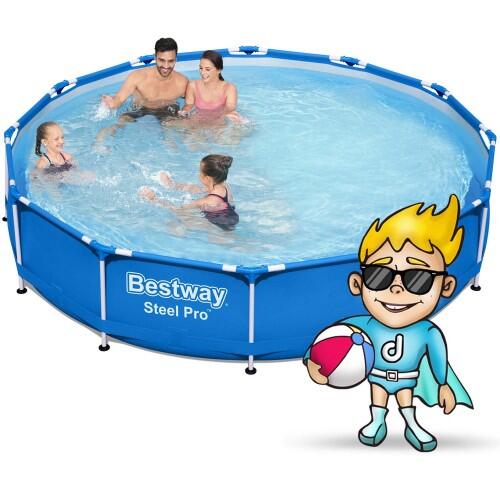 Piscina Natação Adulta 366 x 76cm Bestway 56706 5/5