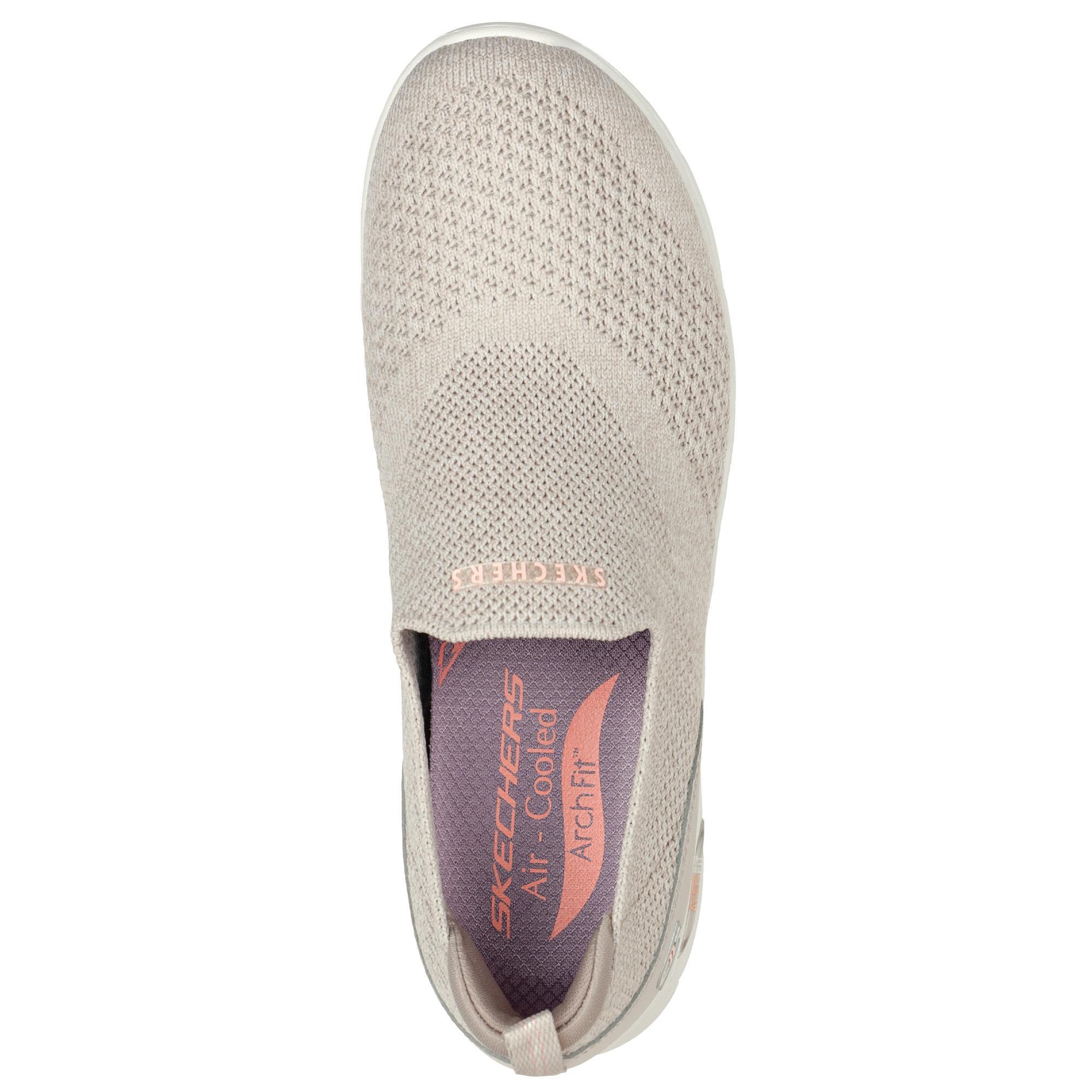 Tênis Skechers Women's Arch Fit Refine Bege 5/5