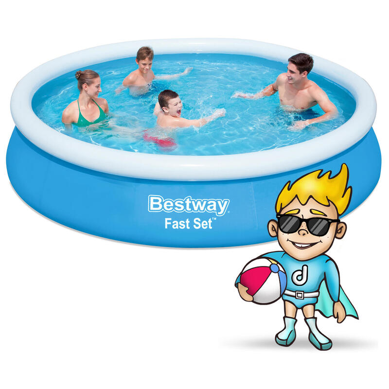 Piscina Natación Desmontable Bestway Modelo 9 En 1 azul