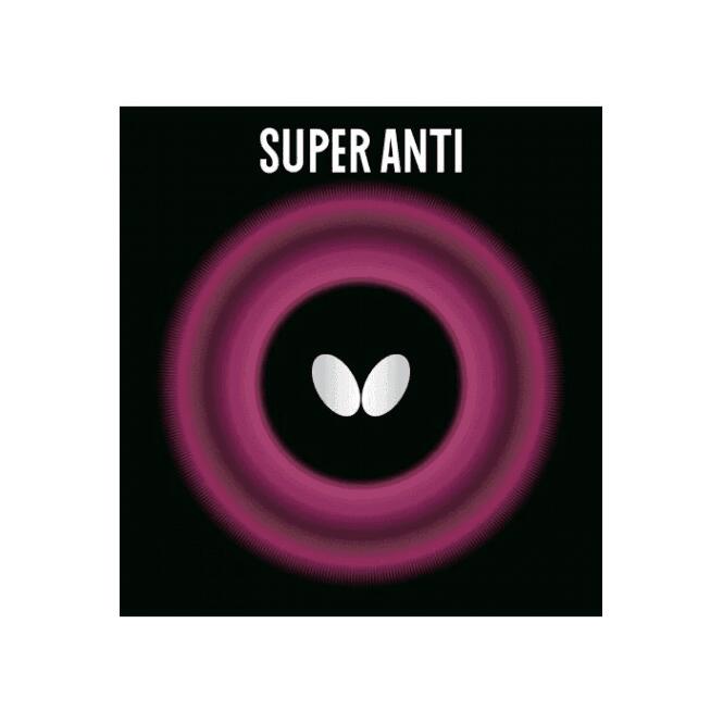 BUTTERFLY Butterfly Super Anti Rev Table Tennis Rubber RED 1.9MM