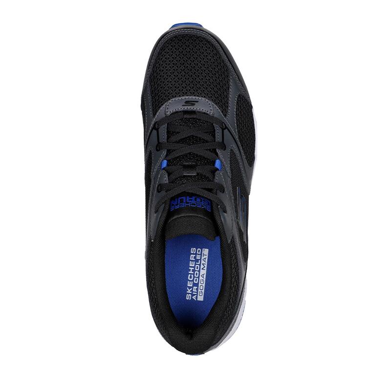 Zapatillas Deportivas Caminar Hombre SKECHERS 220371_BKBL Negras con Cordones