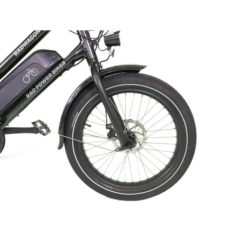 Reconditionné - Vélo électrique Longtail - Wagon 4 Noir - Très bon état