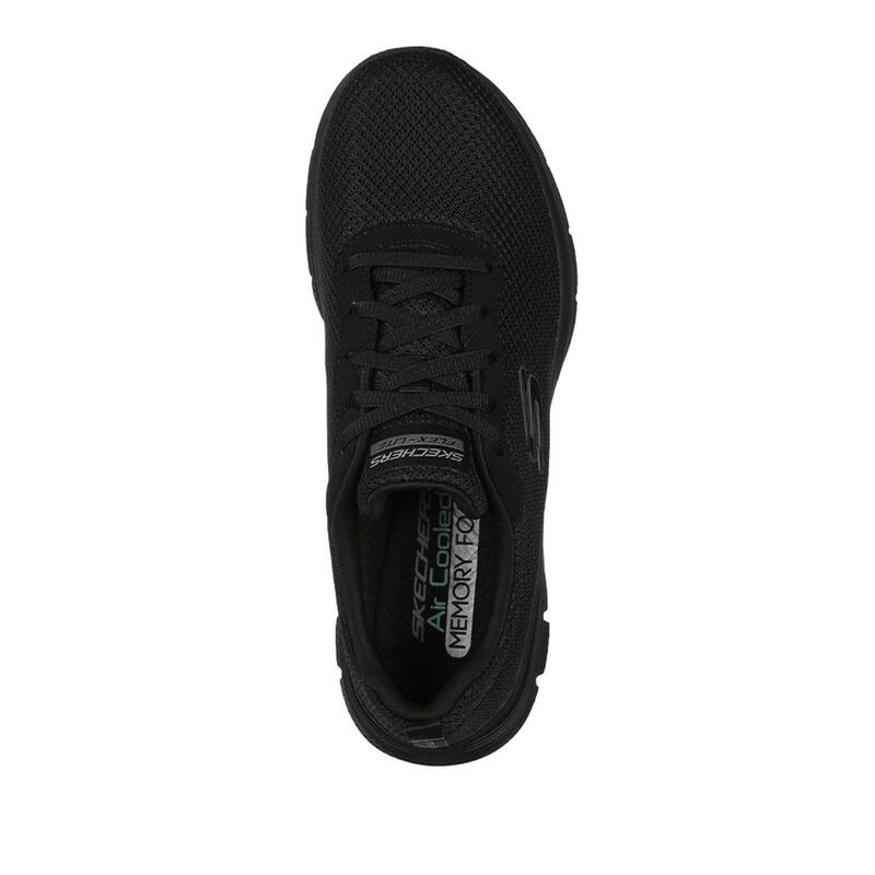 Zapatillas Deportivas Caminar Mujer Skechers 149303_BBK Negras con Cordones