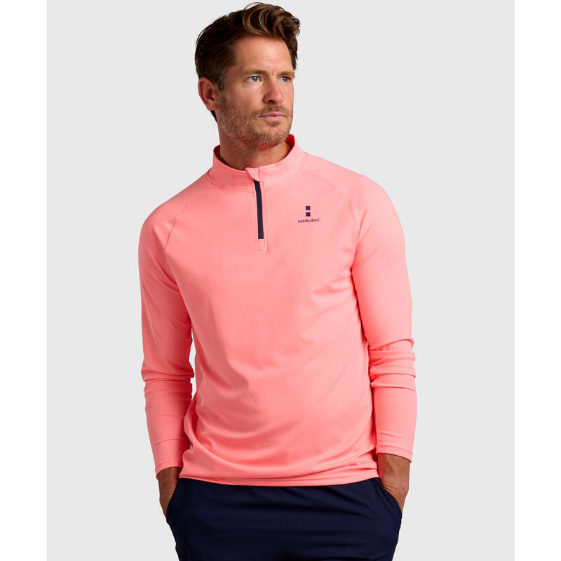 Heren Performance LongSleeve Tenis/Padel Melon