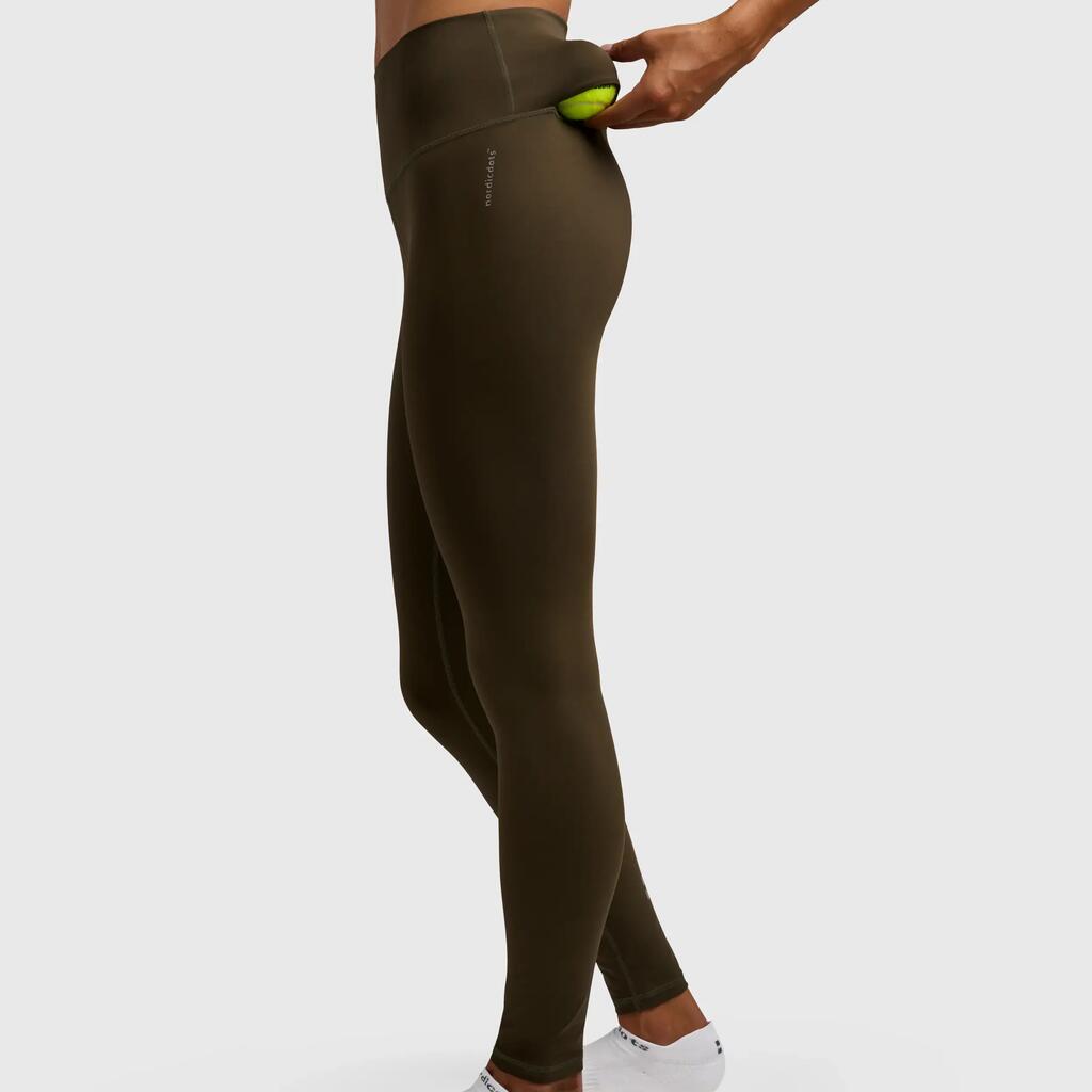 Women's Smart Leggings Padel/Tennis Olive