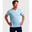 T-shirt Tennis/Padel Performance Uomo Cooling Blue
