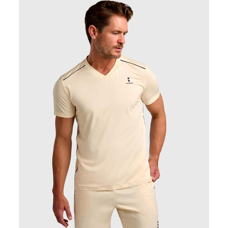 T-shirt de Tennis/Padel Performance Homme Yellow Breeze