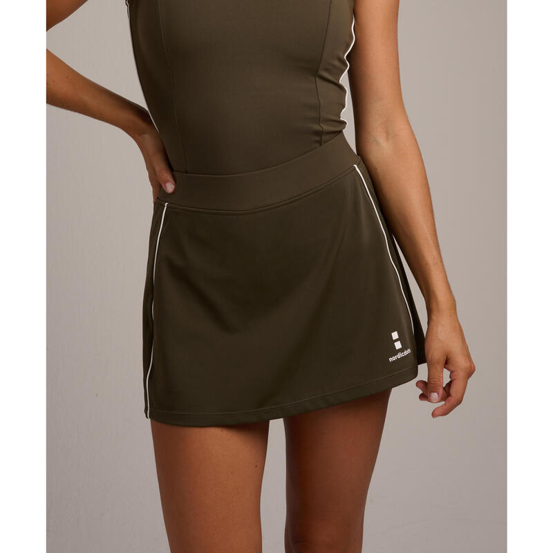 Performance Tennis/Padel Rok Dames Olive