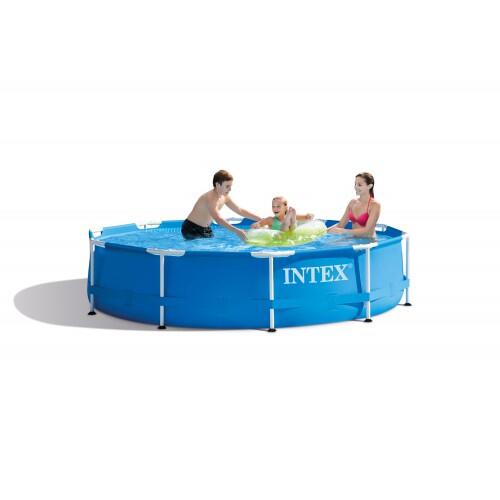 Intex 28200NP - Piscina Metal Frame rotonda, 305x76 cm