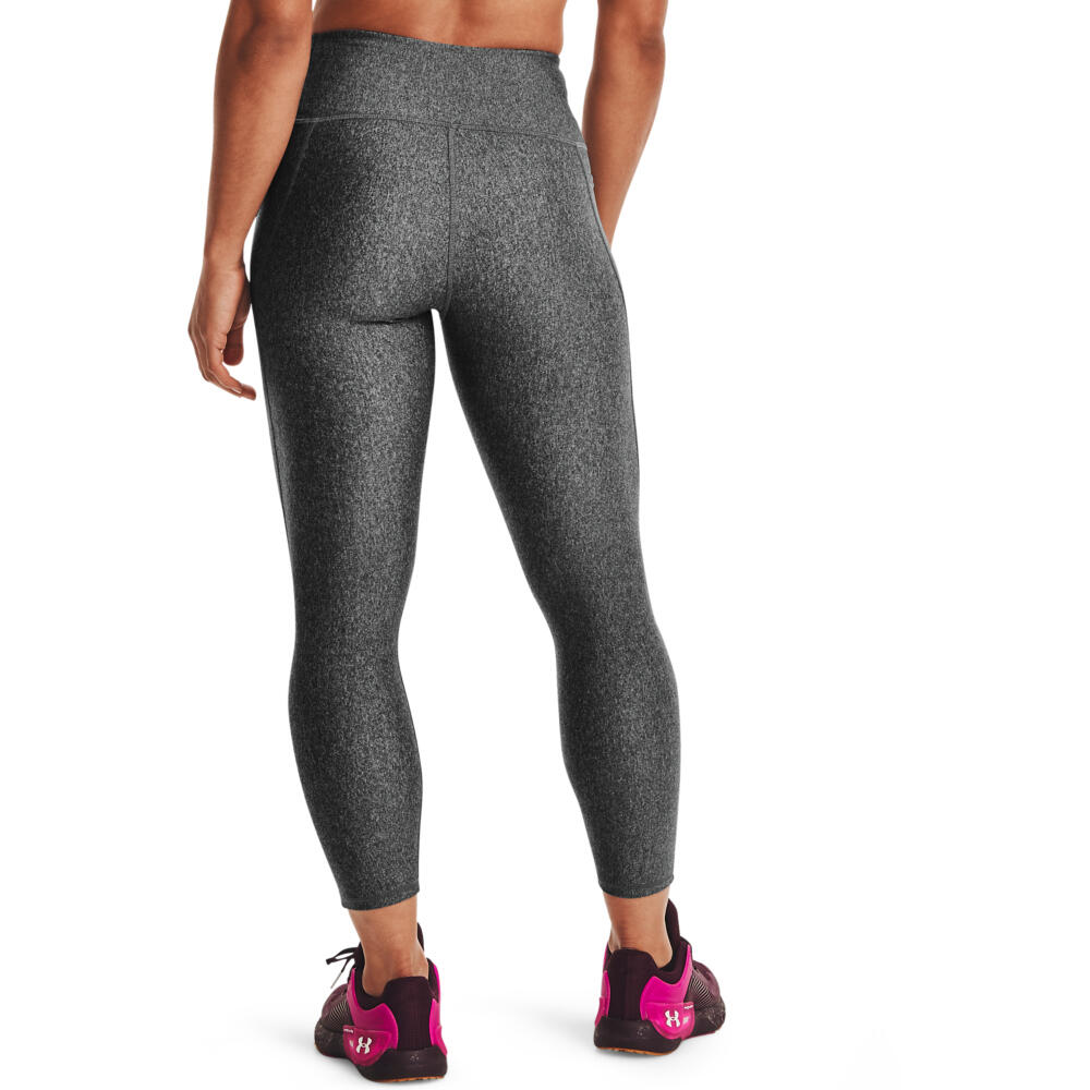 Leggings tobilleros grises Under Armour para mujer 4/5