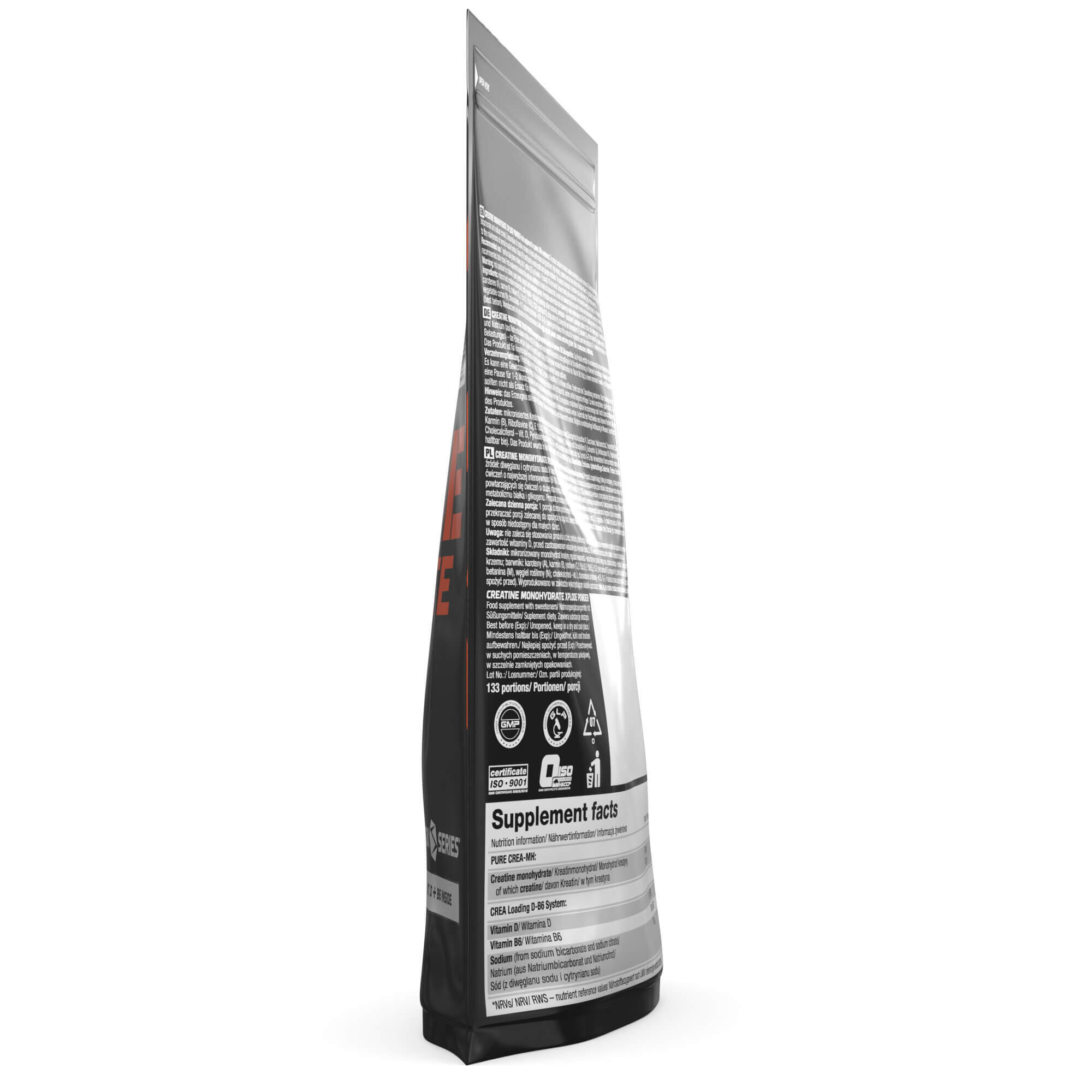 Creatine Monohydrate Xplode Powder OLIMP 500 g Pomarańcza worek 3/3
