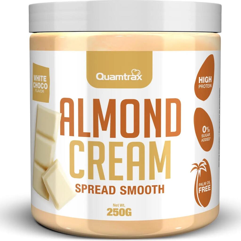 Almond Cream - 250 g Quamtrax White Chocolate