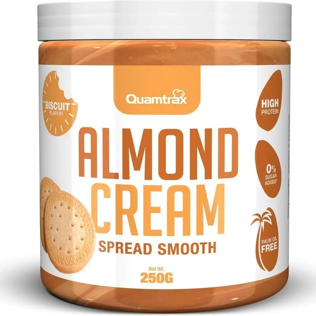 Almond Cream - 250g Quamtrax White Chocolate