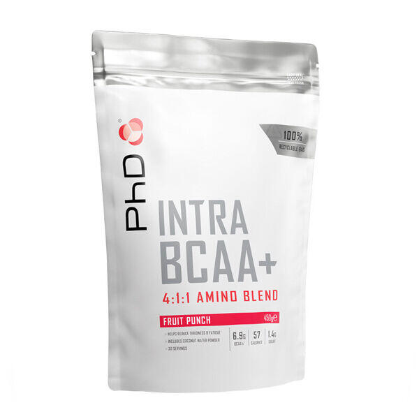 PHD NUTRITION PhD Nutrition | Intra BCAA's | 450g | Fruit Punch