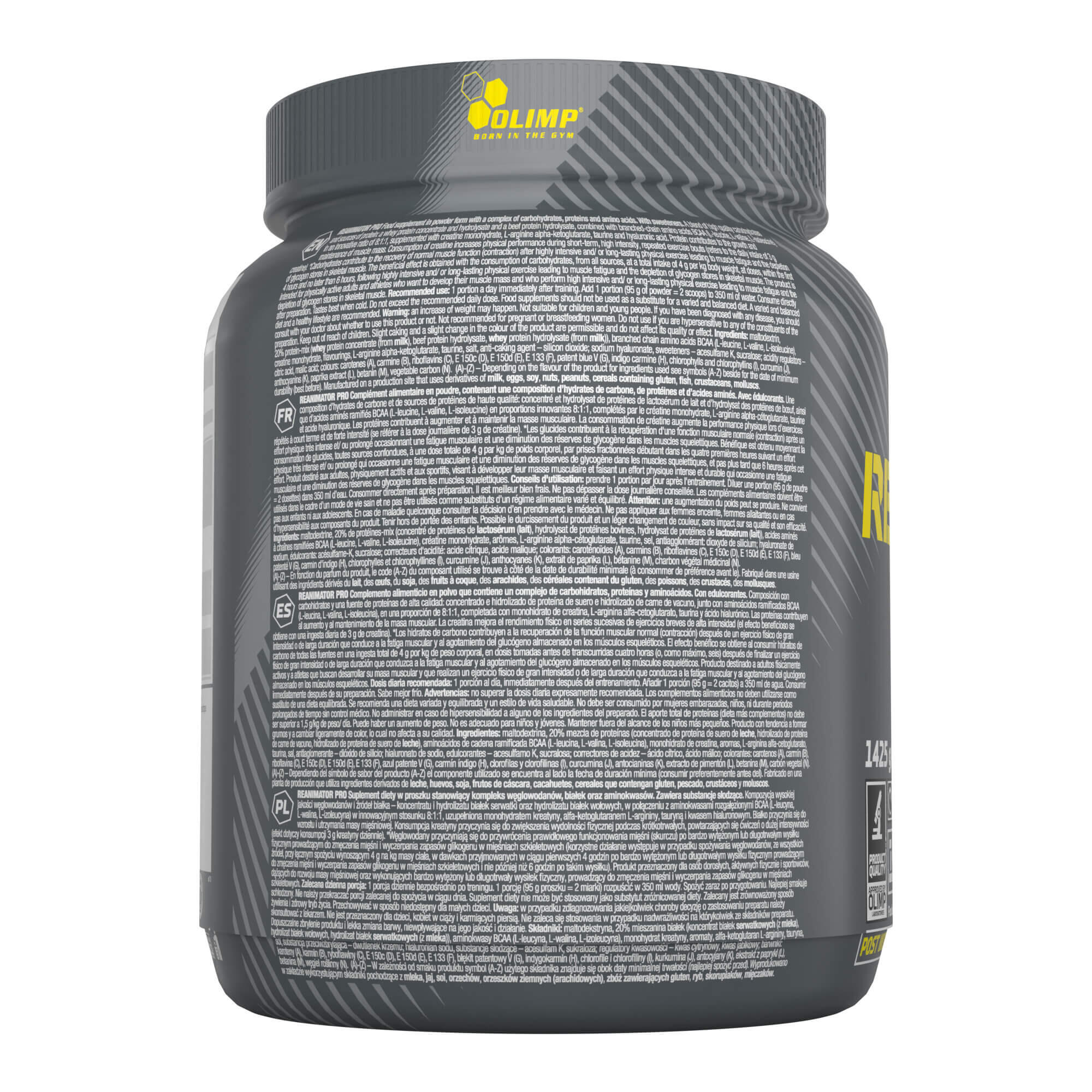 Reanimator Pro OLIMP 1425 g Pomarańcza 2/3