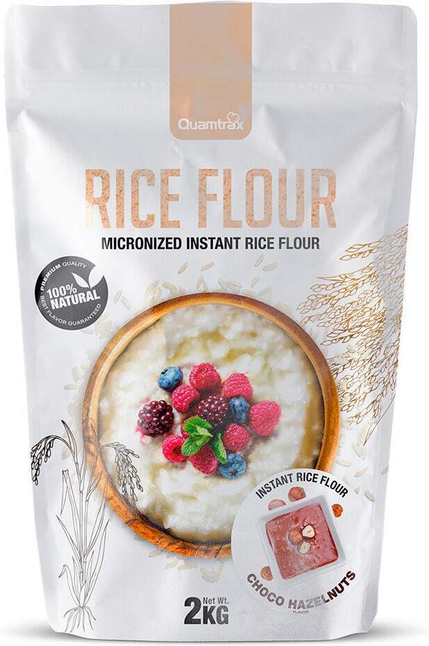 Crèmes De Riz | Farine De Riz Instantanée (2kg) | Chocolat Noisette 2/6