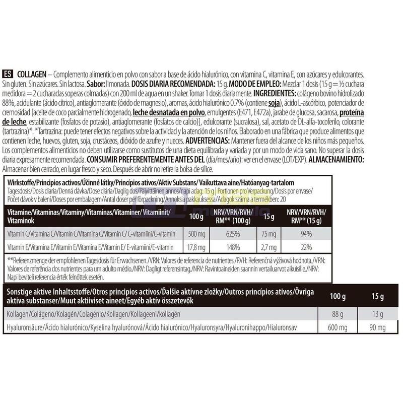 Collagène - Collagen - Limonade 300g