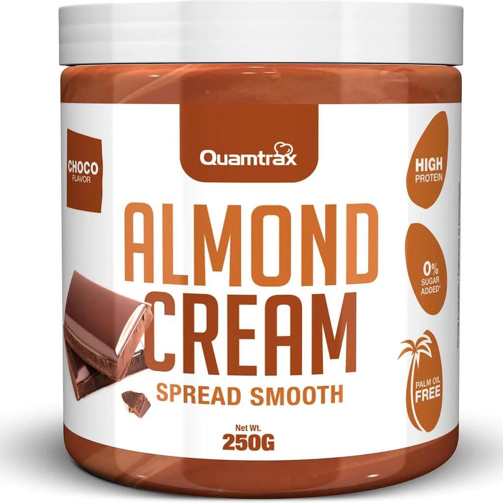 Almond Cream - 250 g Quamtrax White Chocolate