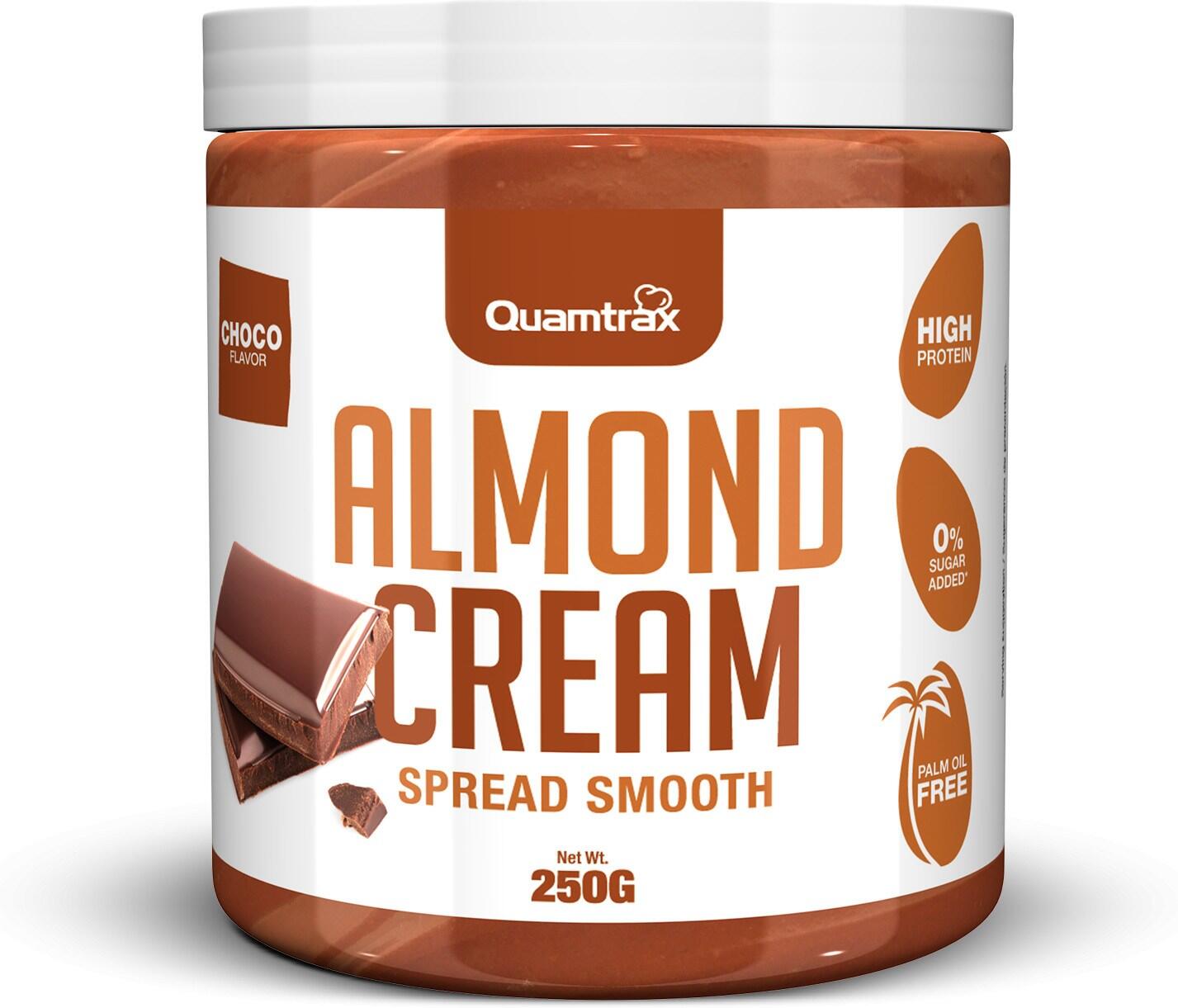 QUAMTRAX Quamtrax Creme de Amêndoas 250 Gr