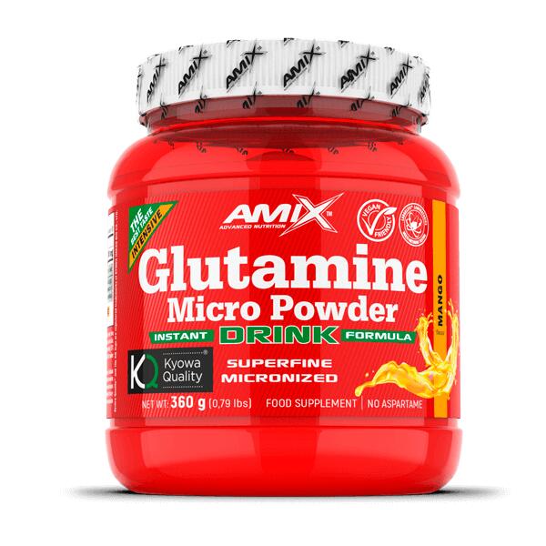 Glutamina Micro Powder Drink - 360g Mango de Amix Nutrition