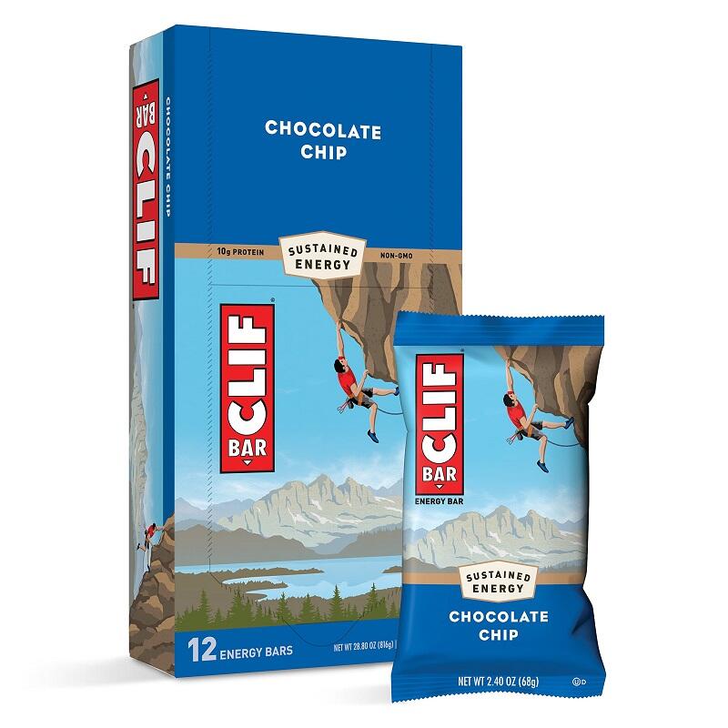 Barre énergétique 68g Clif Bar (lot de 12)