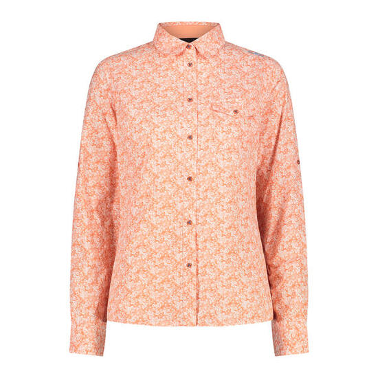Chemise Randonnée Femme Rohan Manches Courtes - Bleu à Carreaux, Taille S, Contrôle Humidité
