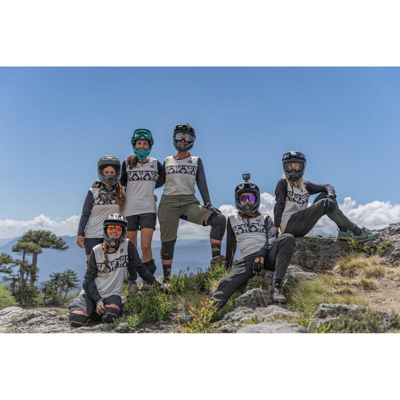 Sportshirt Dames met lange mouwen Inca Army Wayra Rider