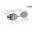 Malmsten Swimming Goggles | Jewel Collection | Purple**