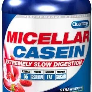 Micellar Casein - 908g Vanilla Quamtrax