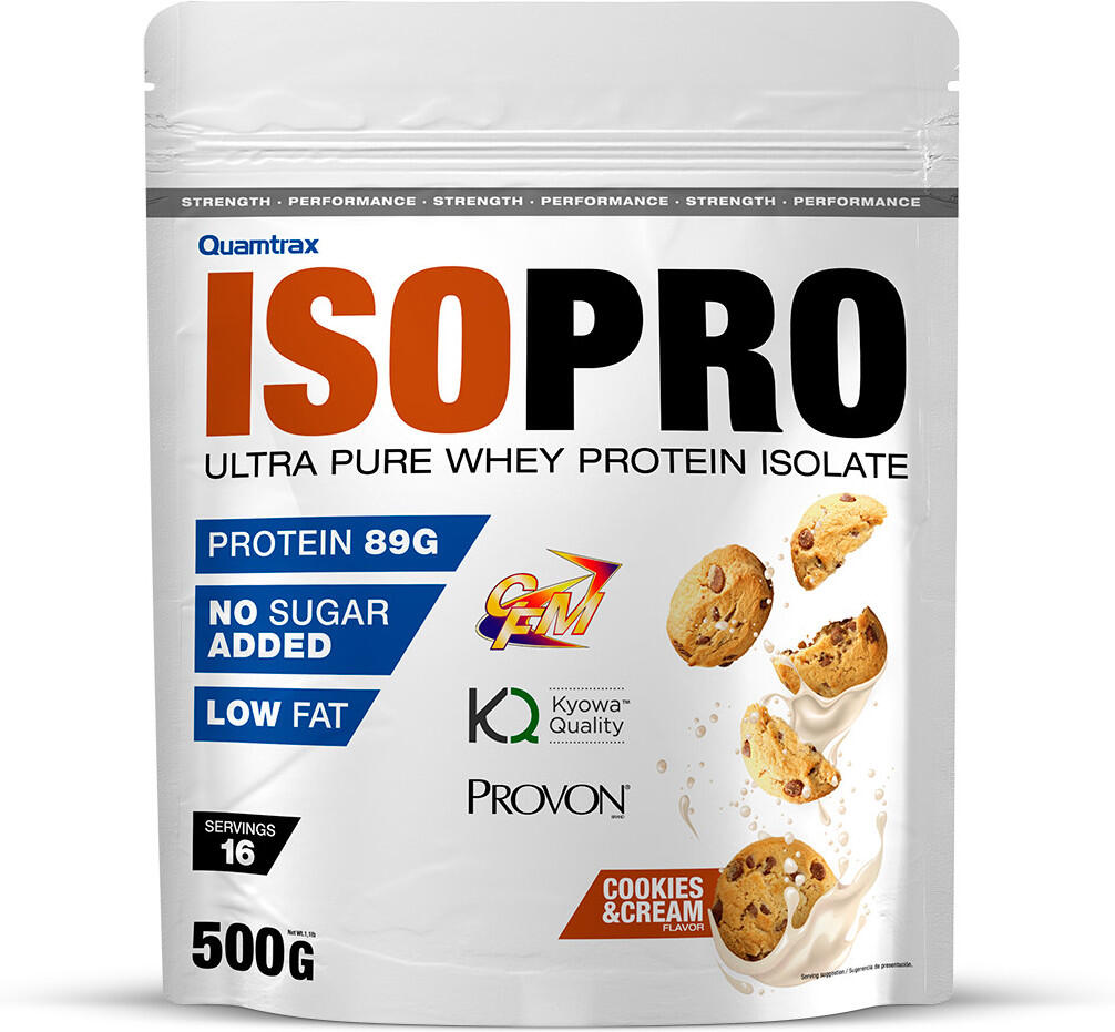 QUAMTRAX Quamtrax Isopro Cfm 500 Gr - Proteína Isolada