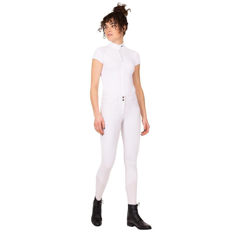 Pantalon équitation de concours femme full grip Presteq PerformNow