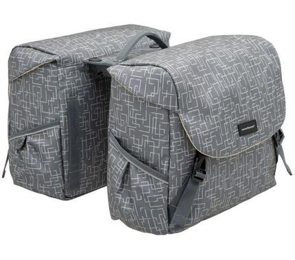 Plecak Doppelpacktasche Mondi Joy Double MIK Ivy , szary