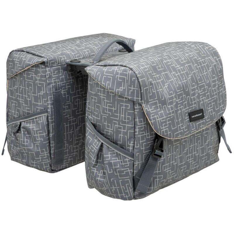 NEW LOOXS Sac de rangement double  Mondi Joy Double MIK Ivy , grey