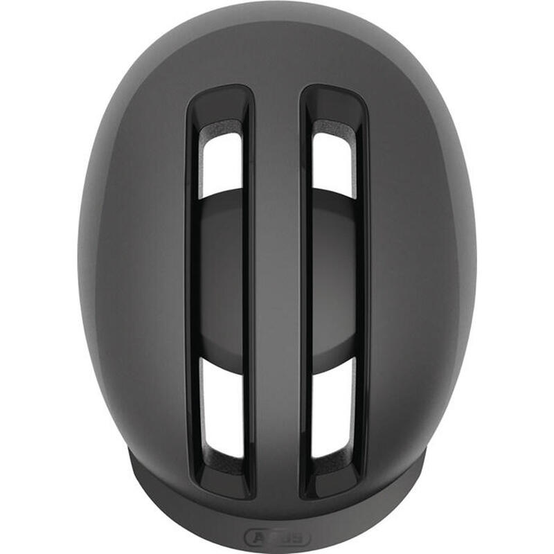 ABUS Kask rowerowy „Hud-Y” ciemnoszary