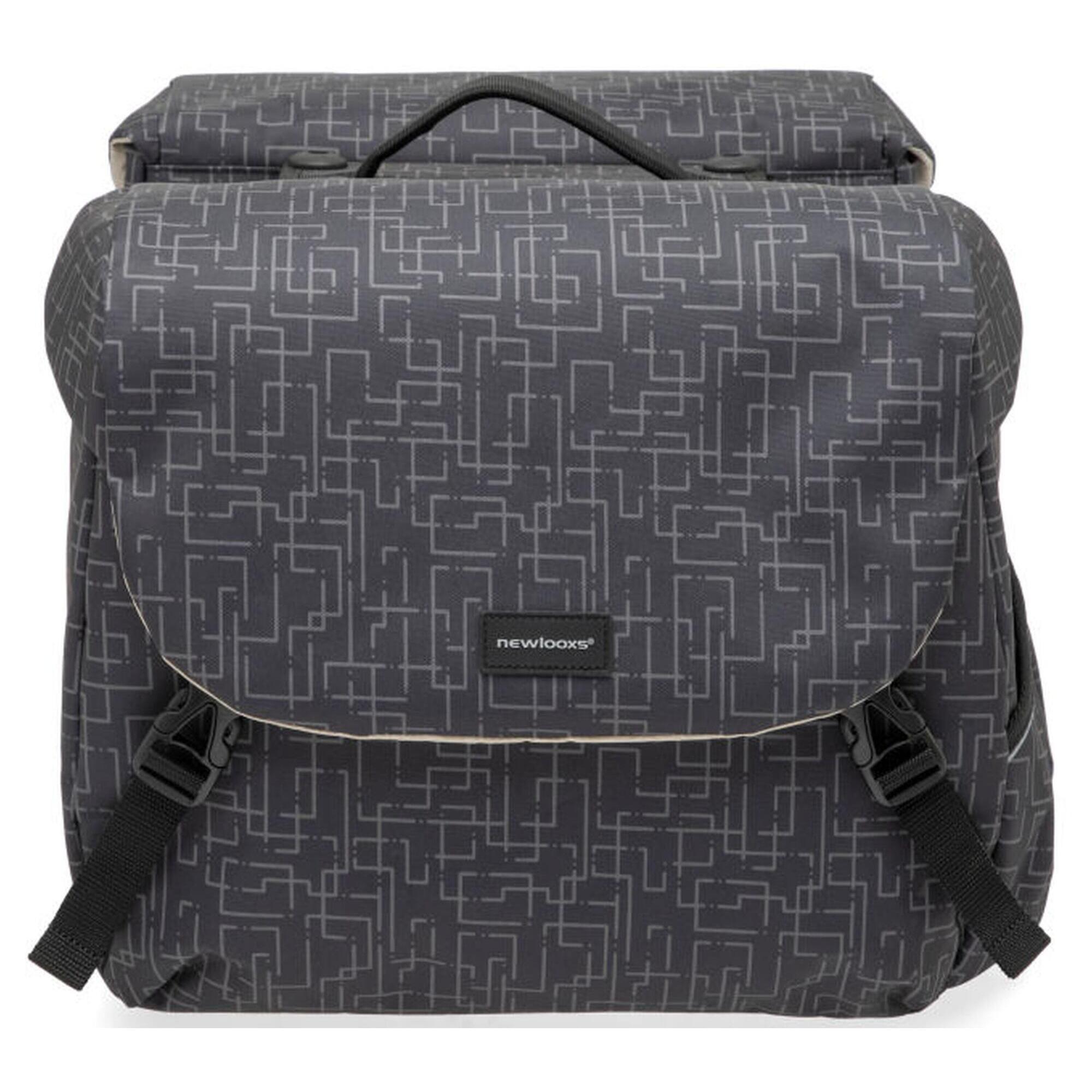 New Looxs - Sac De Rangement Double Mondi Joy Double Mik Ivy , Black - Sacoche Vélo - Noir - Decathlon
