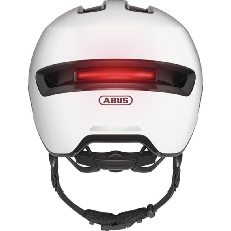 Casco de bicicleta Hud-Y Blanco Brillante