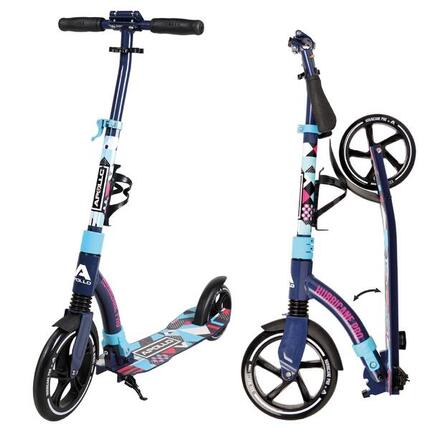 City-Scooter 'Hurricane' City-Roller mit Federung - Pink